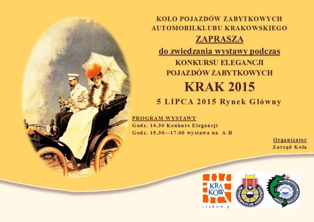 KRAK 2015 ZAPROSZENIE